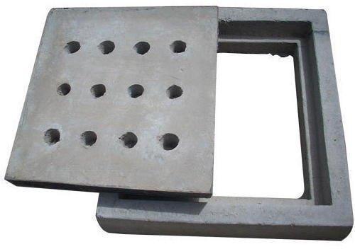 RCC Square Manhole Cover, For Construction, Size : Standard