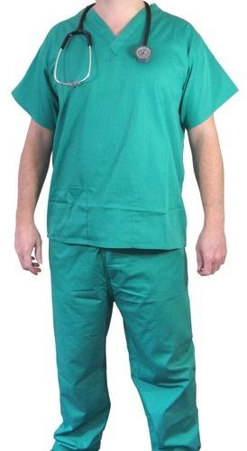 Half Sleeves Cotton OT Scrub Suit, For Clinical, Hospital, Size : M