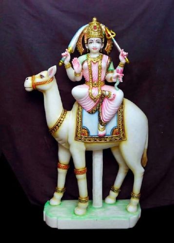 Marble Dasha Mata Statue, Color : Multicolor