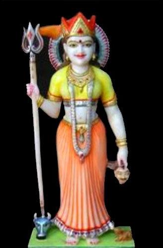 Marble Karni Mata Statue, For Dust Resistance, Shiny, Size : Multisizes