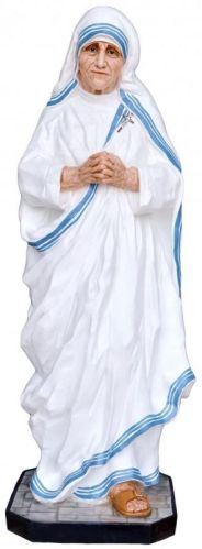 Polished Marble Mother Teresa Statue, For Garden, Size : Multisizes