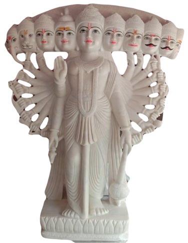 Marble Virat Roop Krishna Statue, Size : Multisize