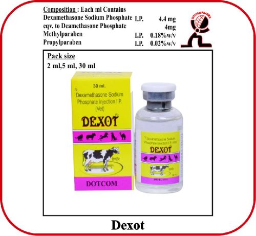 DEXAMETHASONE SODIUM PHOSPHATE INJECTION DEXOT, Shelf Life : 2 Yrs