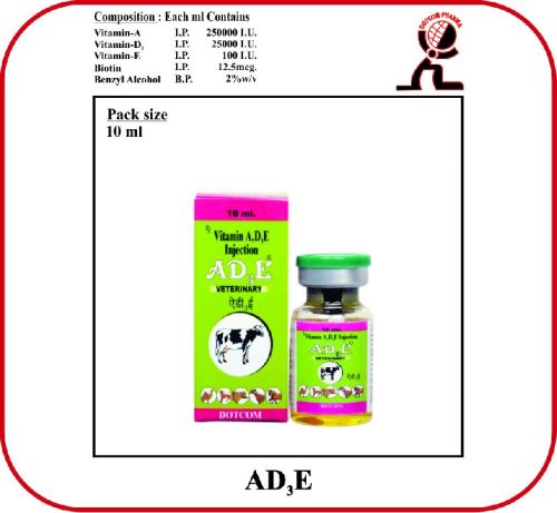 VITAMIN AD3E and Vitamin H INJECTION (AD3 E)