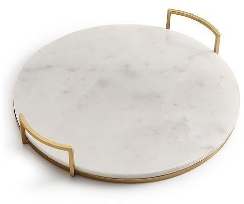 Polished Round Marble Tray, For Serving, Feature : Durable, High Quality