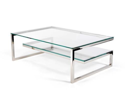 Stainless Steel Coffee Table, For Restaurant, Office, Hotel, Home, Specialities : Anti-Corrosive