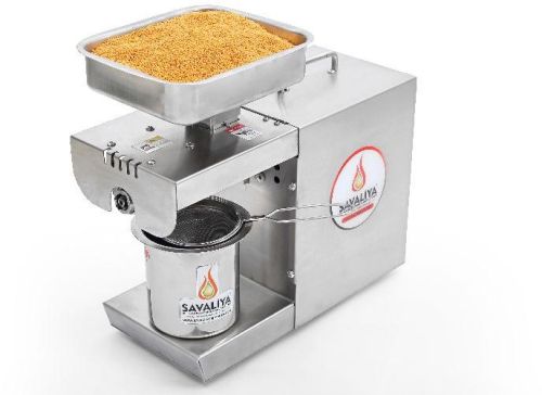 Mini Oil Mill, Savaliya Oil Expeller, Cold Press Oil Machine, Edible Oil Making Machine SI-400W