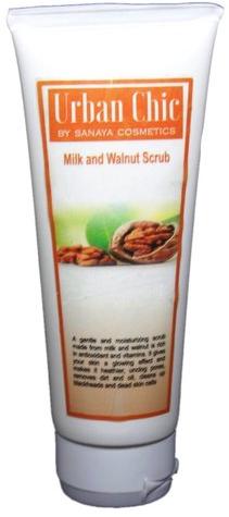 Urban Chic Milk Walnut Face Scrub, Packaging Size : 60ml