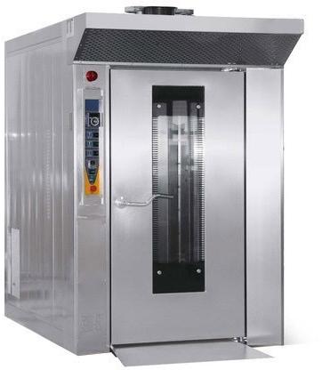 Single Door Stainless Steel Rotary Oven