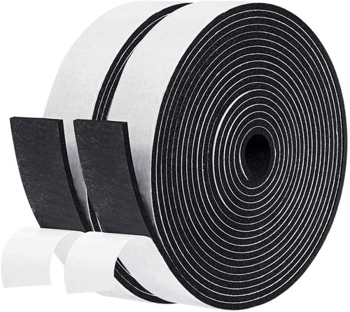 Gasket Foam Tape, Color : Black, White