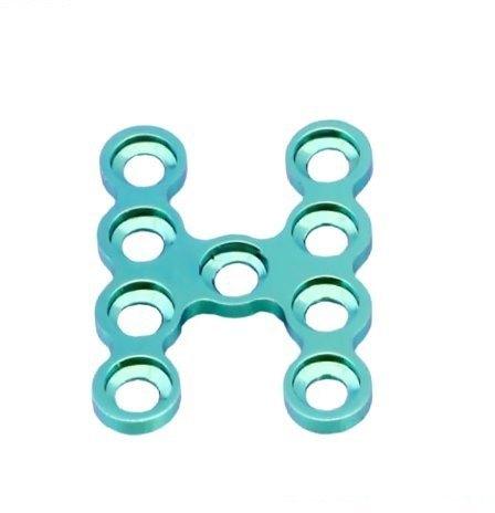 Titanium H Recon Plate, Color : Blue, Green, Pink