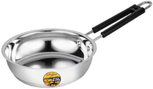 AG Sagar Stainless Steel Frying Pan, Handle Length : 4inch, 5inch, 6inch