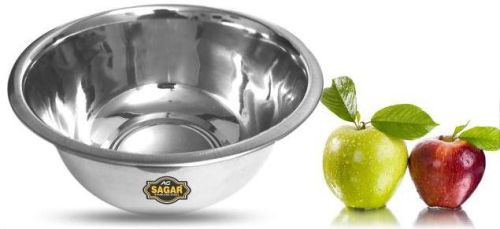 Stainless Steel U Shaped Plain Bowl, Size : 8-12 Inch