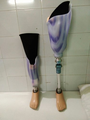 Artificial Plastic Leg, Size : Standard