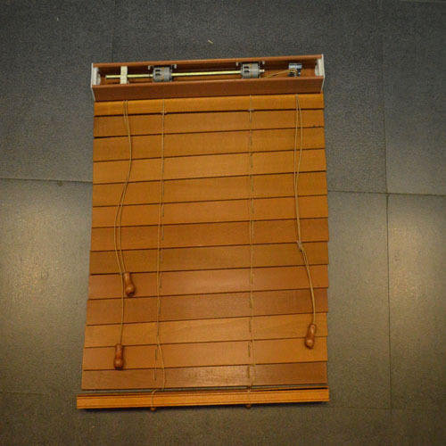Wooden Faux Wood Blind, Color : Multi