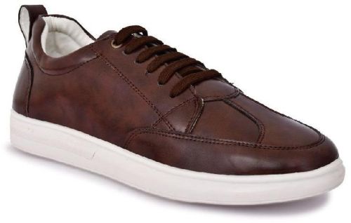 Neoron Plain Men Brown Sneaker Shoes, Feature : Comfortable