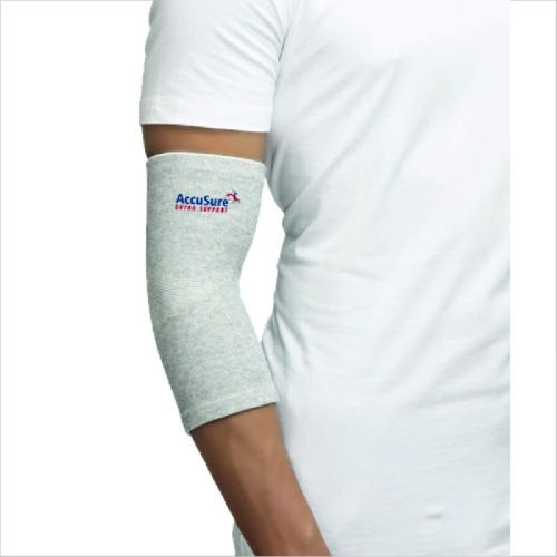Accusure Bamboo Yarn Elbow Support, For Pain Relief, Gender : Female, Male