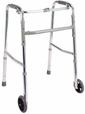 Aluminium Folding Walker With Wheel