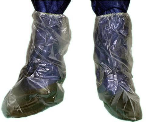 LDPE Shoe Covers, For Clinical, Hospital, Laboratory, Size : Free Size