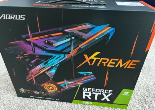 GIGABYTE AORUS GeForce RTX 3090 XTREME 24GB GDDR6X Graphics Card