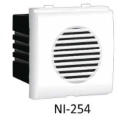 Nestone Square Plastic Electronic Bell, Color : White