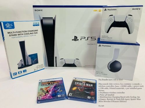 Sony PlayStation 5 PS5 Video Game Console