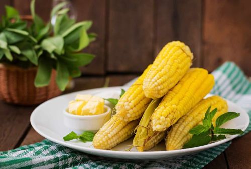 Organic Fresh Sweet Corn, For Human Consumption, Packaging Size : 25kg, 30kg