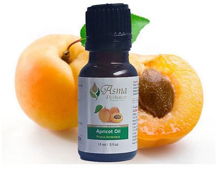 Asma Perfumers Apricot Carrier Oil, Color : Clear Light Yellow Liquid.