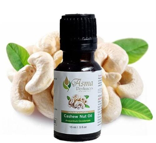 Asma Perfumers Cashew Nut Carrier Oil, Packaging Size : 15ml, 50ml, 100ml, 300ml, 500ml 1000ml