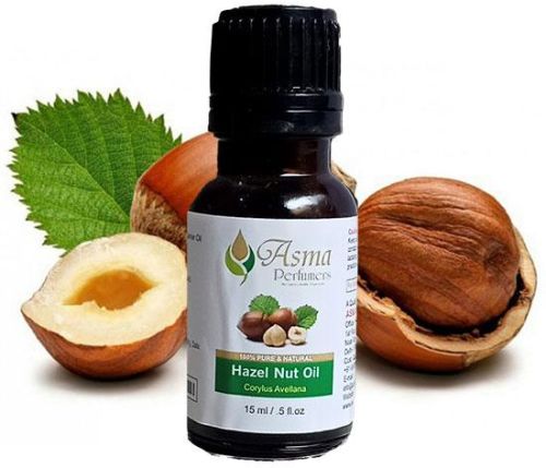 Asma Perfumers Hazel Nut Carrier Oil, Packaging Size : 15ml, 50ml, 100ml, 300ml, 500ml 1000ml