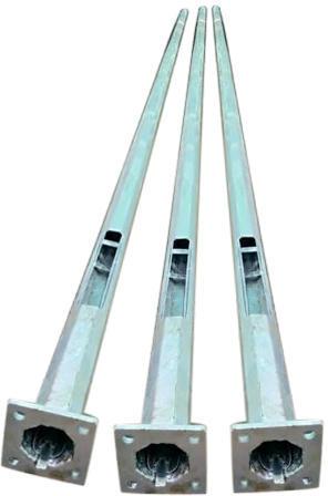 Coated Metal Tubular Steel Pole, For Lighting, Feature : Durable, Fine Finishing, Long Life