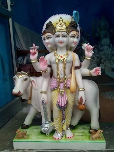 Marble Vishnu Ji Statue, For Worship