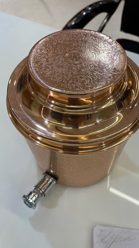 Copper Embossed Water Dispenser, Capacity : 5 Litre