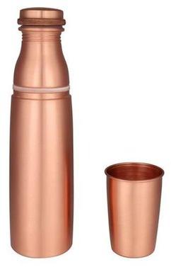 Plain Copper Bottle, Feature : Hard Structure, Heat Resistance, Lite Weight