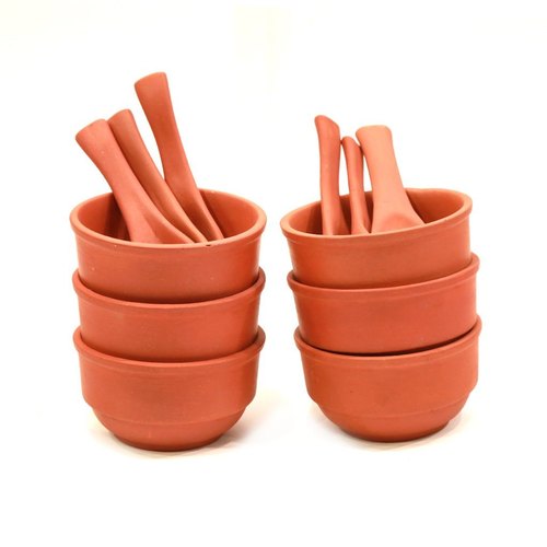 Sarvo Sarth Terracotta Pudding Set, Capacity : 250 Ml 