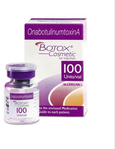 Botox injection, Packaging Size : 100 units , Packaging Type : Vial