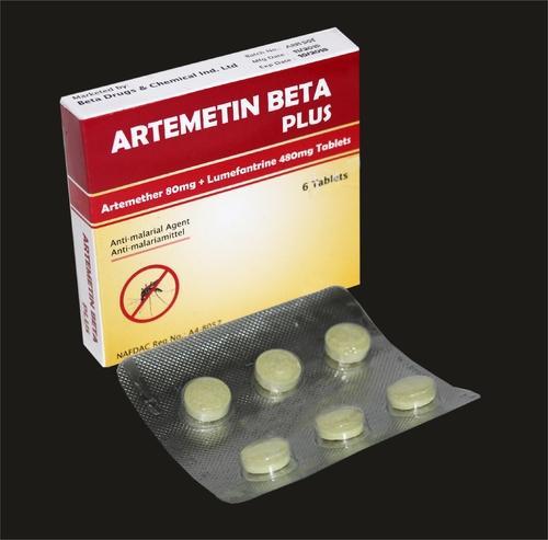 Artemether and Lumefantrine Tablets