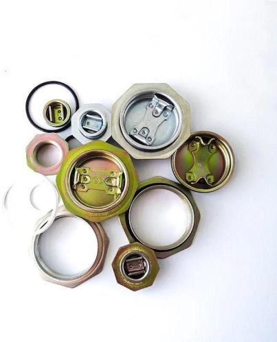 Drum Bung and Flange Caps, Packaging Type : Grey, Golden