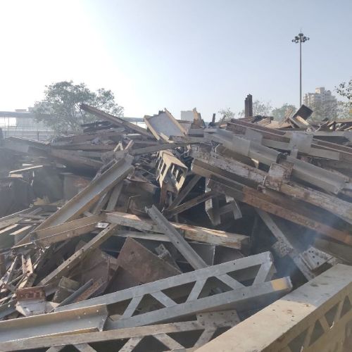 Railway Scrap : MS Fabricated Structure, For Industrial Use