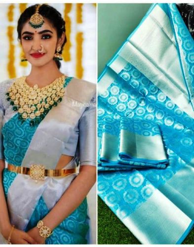 Zari Banarasi Kora Saree, Occasion : Wedding Wear