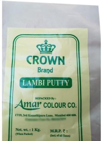 Crown Brand Lambi Putty, Packaging Type : Packet