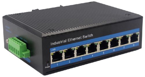 Aluminum Industrial Switch 8 Port Gigabit, Brand Name : Yuhang