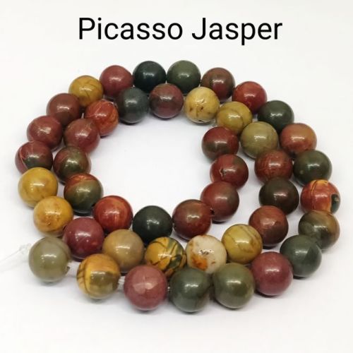 Picasso Jasper Natural Gemstone Beads