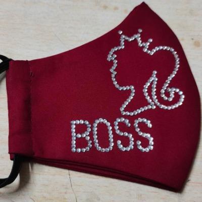 Cotton Lady Boss Face Mask