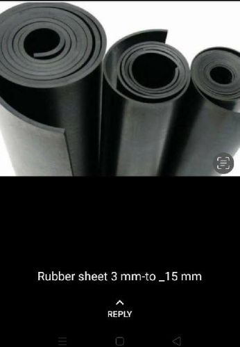 Plain Foam Rubber Sheets, Color : Black, Packaging Type : Rolls