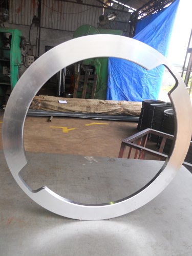 Slotted-MS-wheel-ring, Thickness : 8-20mm