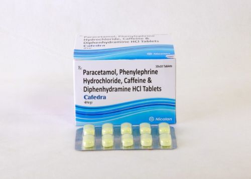 Cafedra Tablets, For Manufacturing Units, Certification : WHO