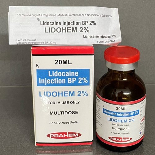 Lidocaine Injection, Packaging Type : Bottle