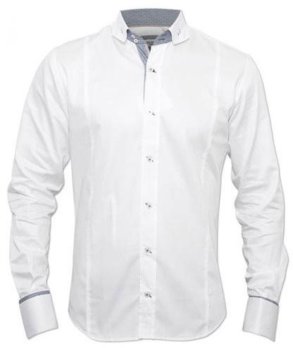 Plain Pure Cotton Mens Full Sleeve Shirts, Occasion : Casual Wear