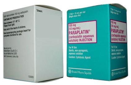 Paraplatin Injection, Form : Liquid